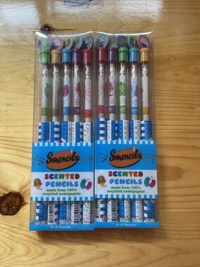 2 Pk- Smencils Scented Pencil Pack - #2 Pencils, Not Coloured